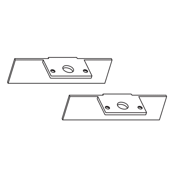 Core ALP1300TL-EC End Cap for Trimless Profile