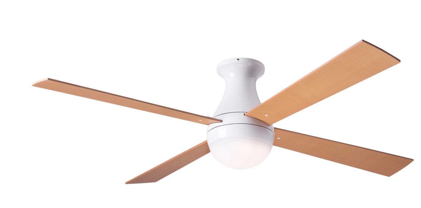 Modern Fan Ball Flush 42" Ceiling Fan with LED Light
