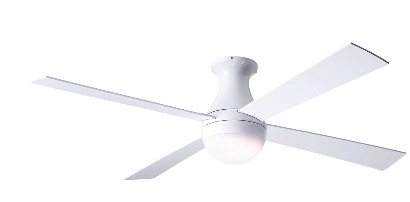 Modern Fan Ball Flush 42" Ceiling Fan with LED Light