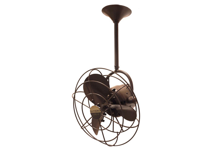Bianca Direcional 13" Ceiling Fan with Decorative Cage