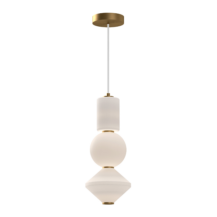 Alora Mood PD530341 Bijou 3-lt 8" LED Pendant