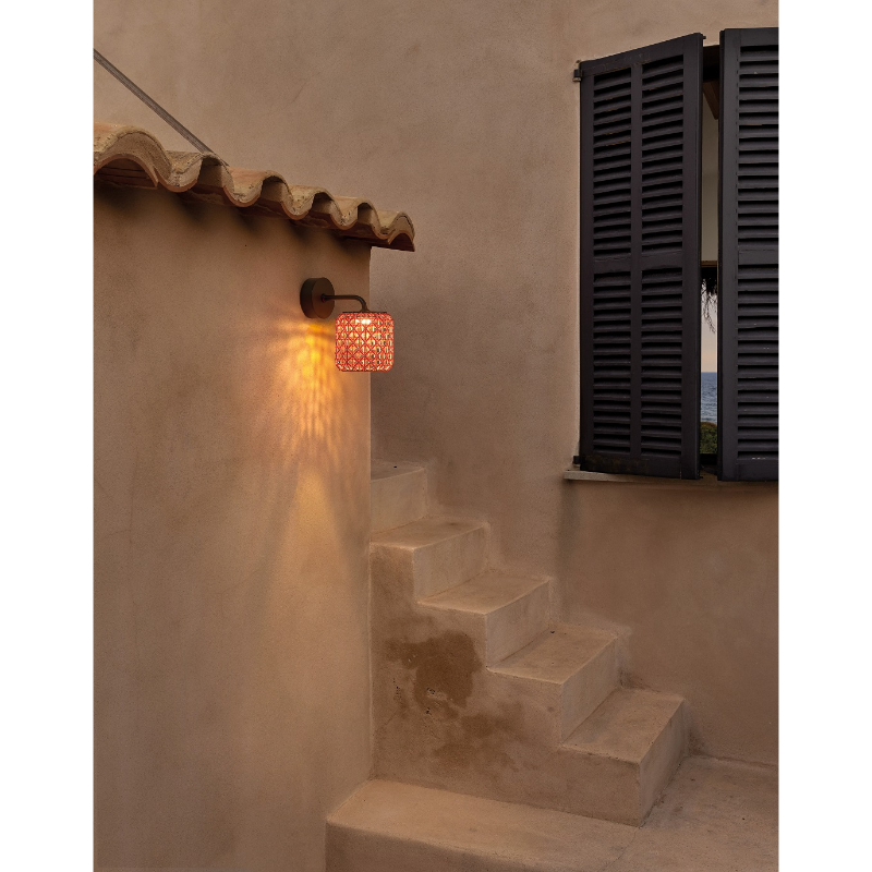 Bover Nans A/01 1-lt 10" Tall LED Outdoor Wall Sconce