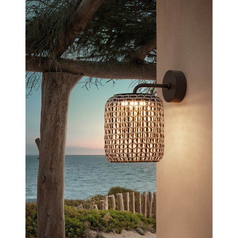 Bover Nans A/02 1-lt 14" Tall LED Outdoor Wall Sconce, 0-10V