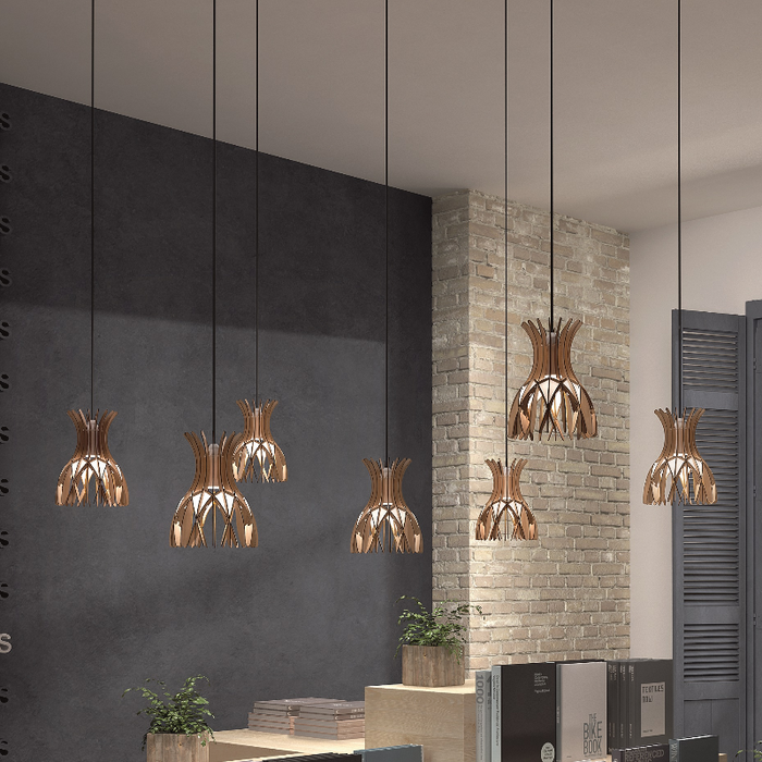 Bover Domita S/20/7L 7-lt 24" LED Pendant