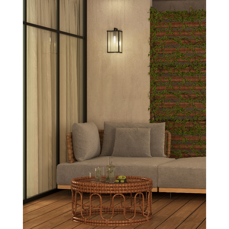 Alora Mood EW652505 Brentwood 1-lt 12" Tall Outdoor Wall Sconce