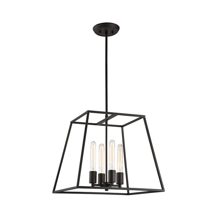 Matteo C57004 Candor 4-lt 18" Pendant