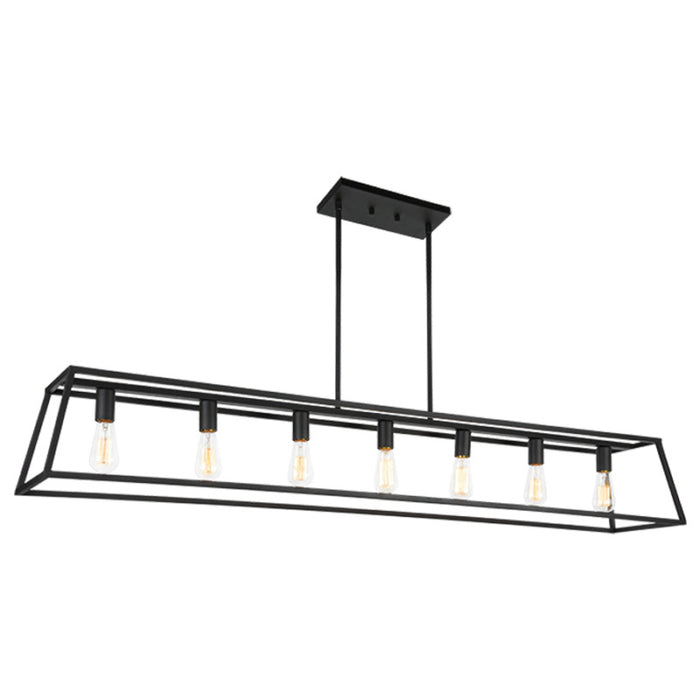 Matteo C57017 Candor 7-lt 63" Island Pendant