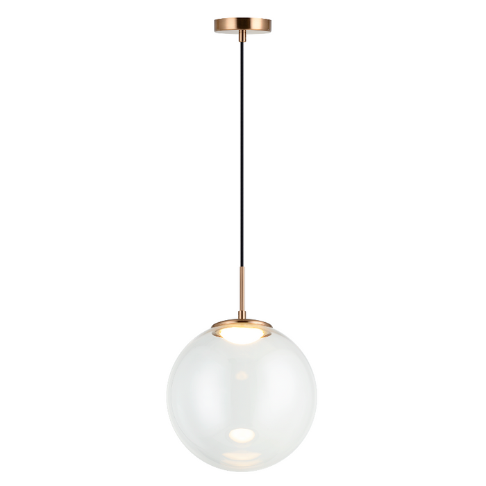 Matteo C61321 Boble 1-lt 12" LED Pendant