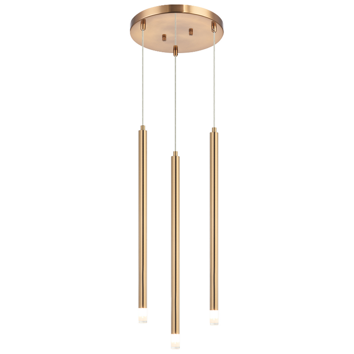 Matteo C63103 Reigndrop 3-lt 11" LED Pendant