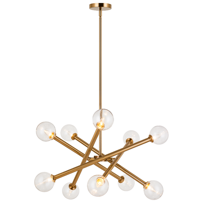 Matteo C64610 Matchstix 10-lt 31" Chandelier