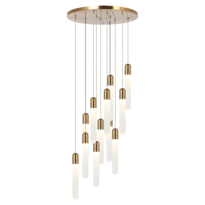 Matteo C65812 Aydin 12-lt 17" LED Pendant