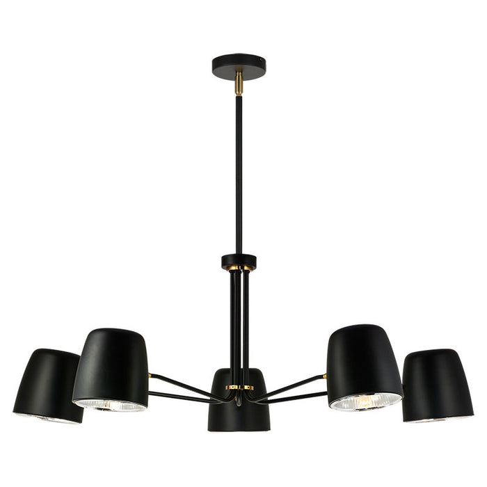 Matteo C73705 Luca 5-lt 38" Chandelier