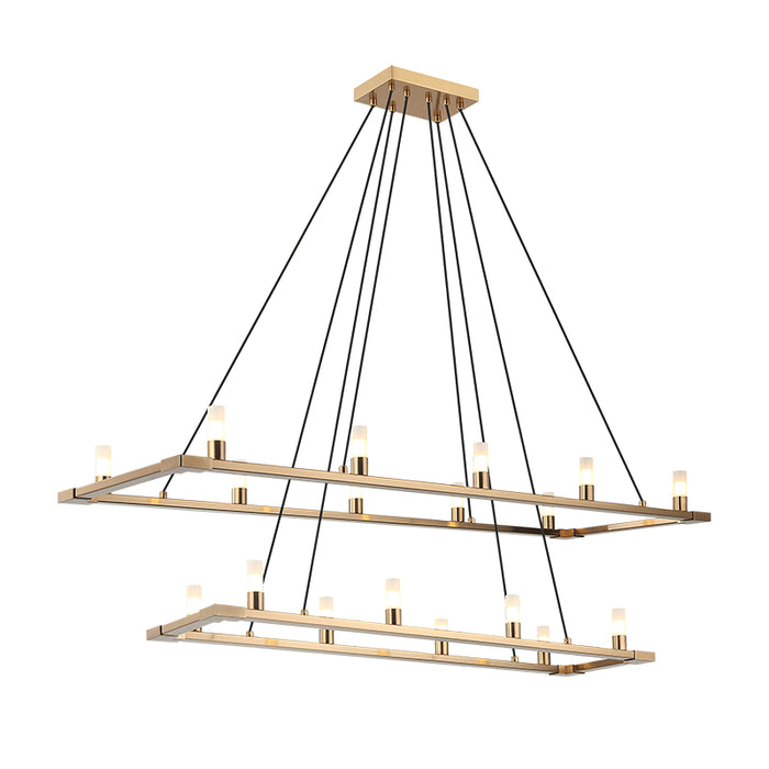 Matteo C75218 Cascadian 18-lt 48" Chandelier