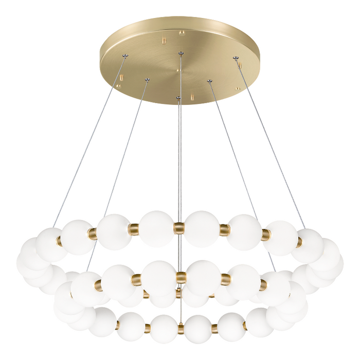 Matteo C83457 Oni 2-lt 32" LED Chandelier