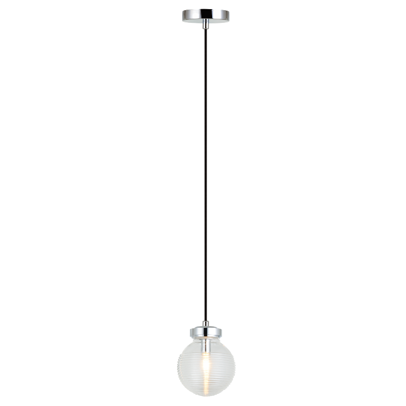 Matteo C84001 Ridge 1-lt 6" Pendant