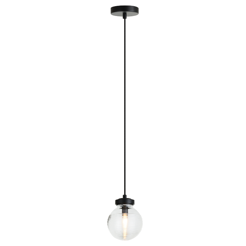 Matteo C84001 Ridge 1-lt 6" Pendant