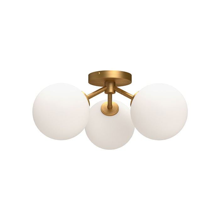 Alora Mood SF549315 Cassia 3-lt 18" Semi Flush Mount