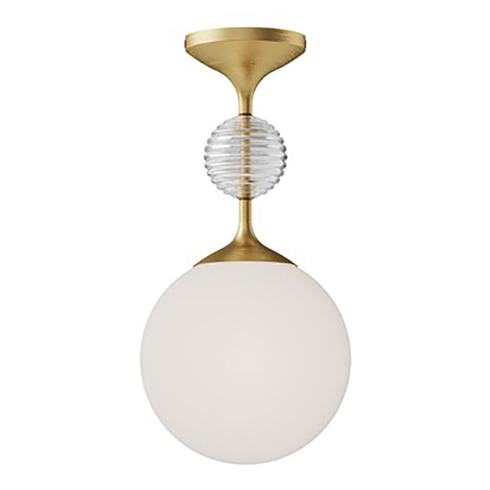 Alora Mood SF415308 Celia 1-lt 8" Semi Flush Mount