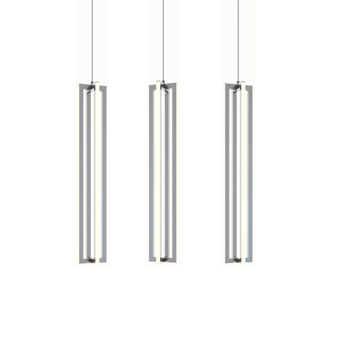 AFX CSSP24L30D1LNR3 CSSP Series Cass 3-lt 36" LED Small Linear Pendant