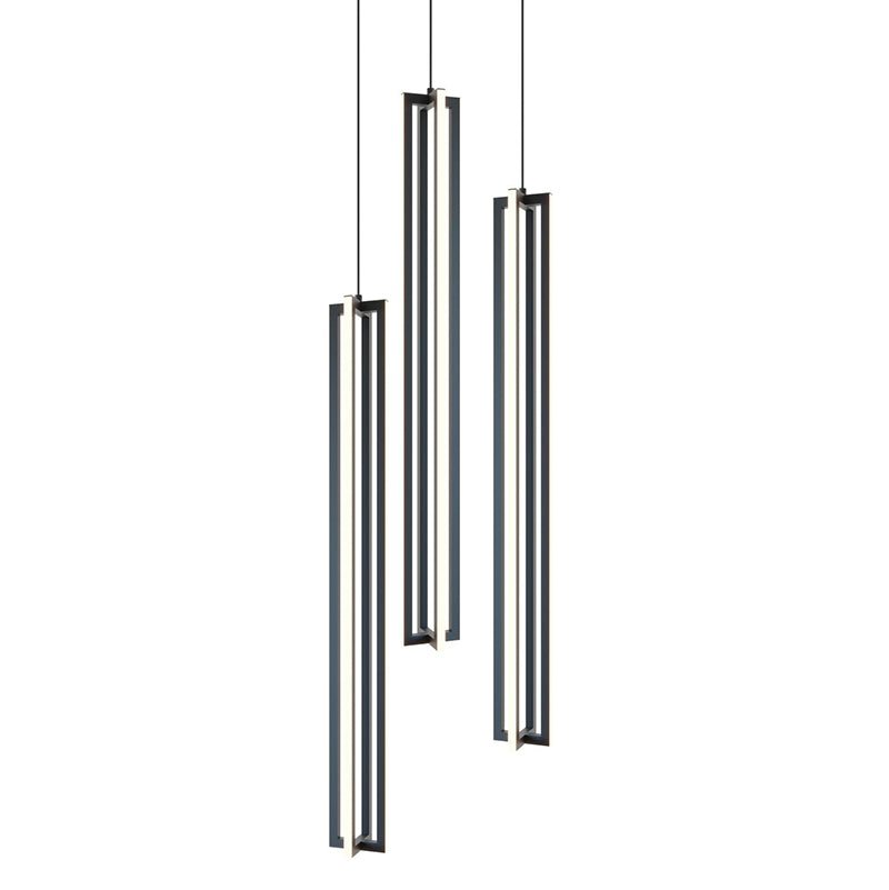 AFX CSSP36L30D1RND3 CSSP Series Cass 3-lt 18" LED Medium Round Pendant