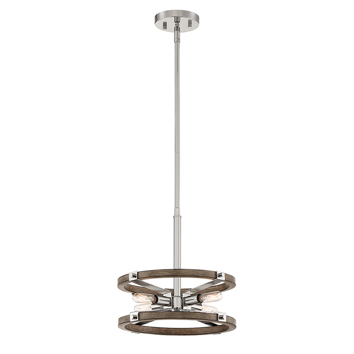 Designers Fountain D206C Hanston 4-lt 13" Mini Pendant