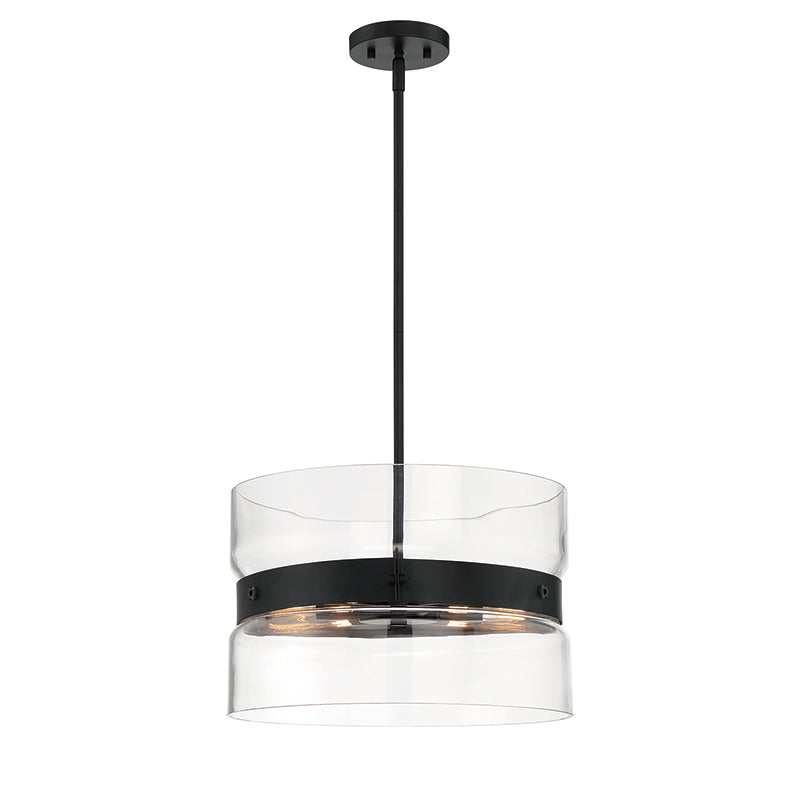 Designers Fountain D222C Midnight LA 6-lt 16" Pendant