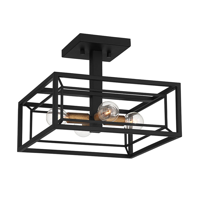 Designers Fountain D237C Within 4-lt 12" Semi Flush