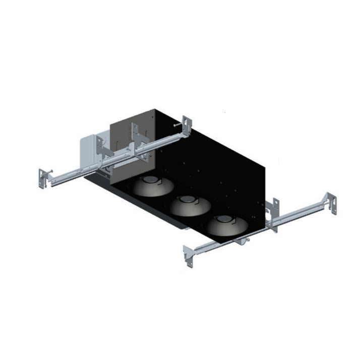 Element EMTH 1x3 51W LED Multiples Trimmed Housing