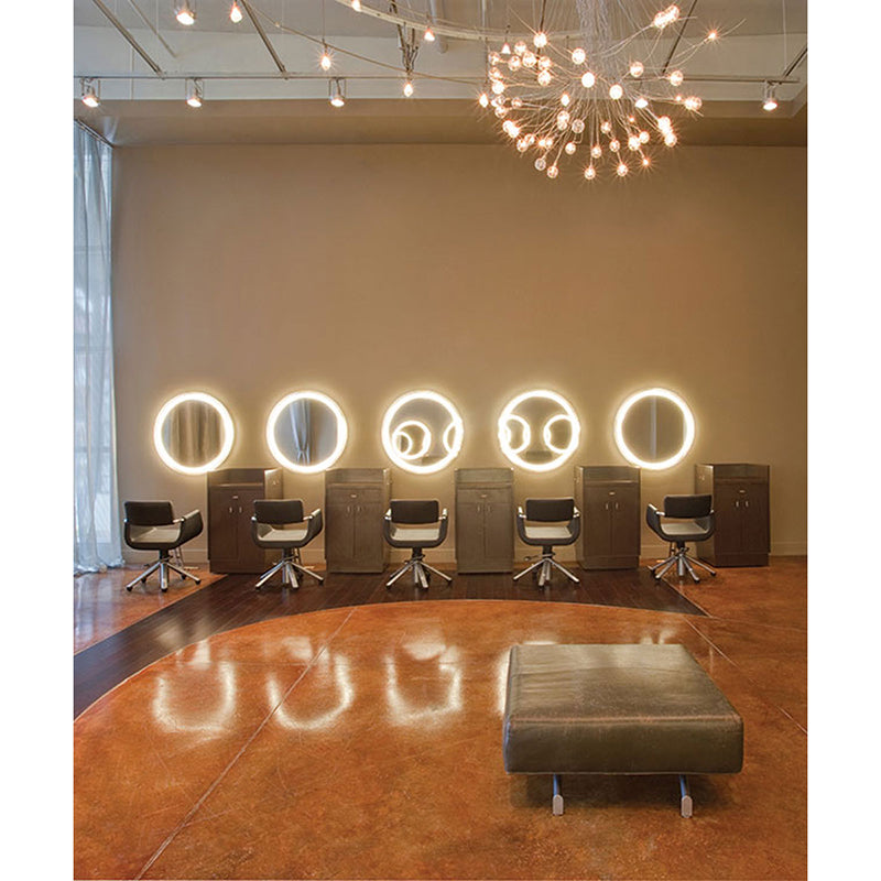 Electric Mirror Eternity 30" Round with AVA LED Lighted Mirror