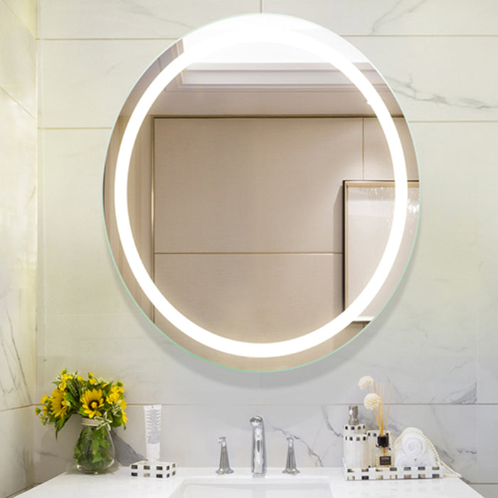 Electric Mirror Eternity 21" x 30" Oval with AVA LED Lighted Mirror