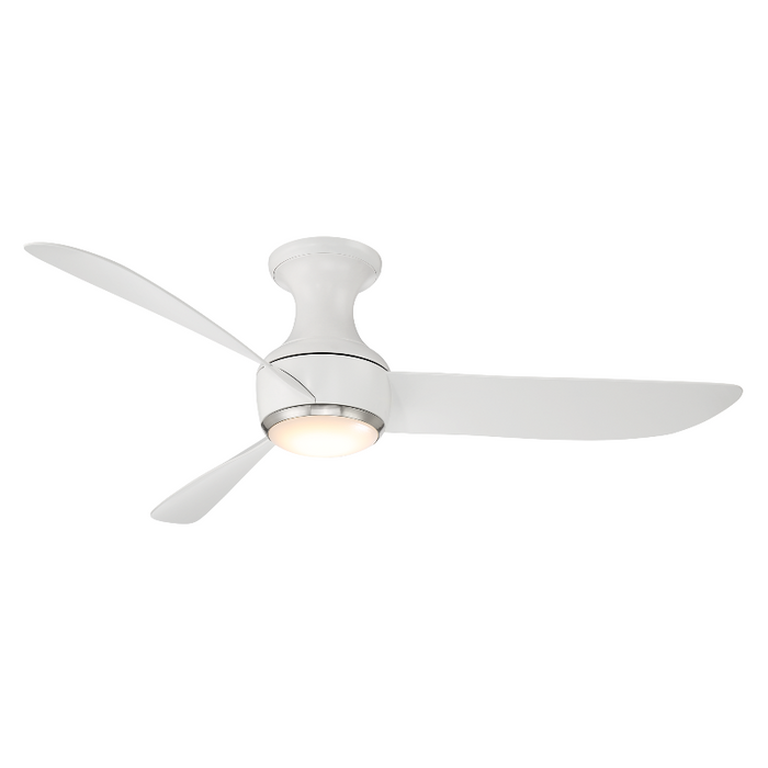 Modern Forms FH-W2203-52L Corona 52" Outdoor Ceiling Fan with LED Light Kit, 3500K