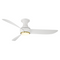 Modern Forms FH-W2203-52L Corona 52" Outdoor Ceiling Fan with LED Light Kit, 2700K