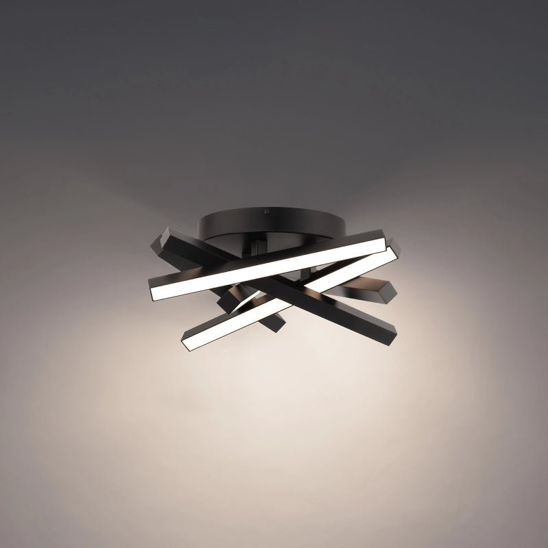 dweLED FM-73116 Parallax 6-lt 16" LED Flush Mount