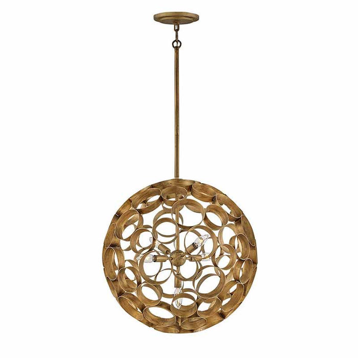 Fredrick Ramond FR30144 Centric 5-lt 22" LED Chandelier