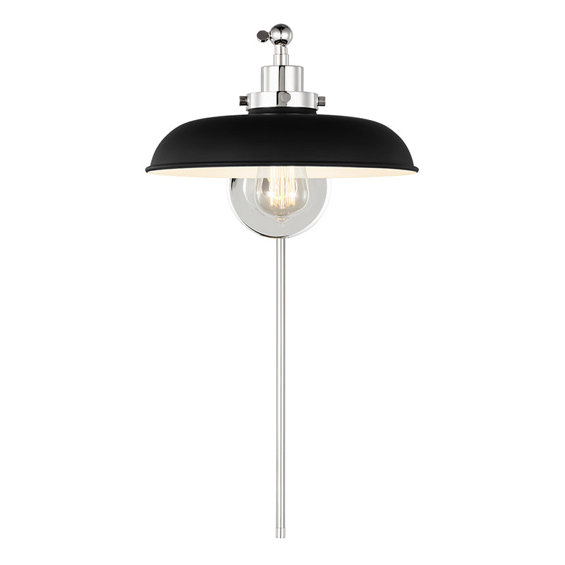 Visual Comfort CW1141 Wellfleet 1-lt 9" Tall Single Arm Wide Task Sconce