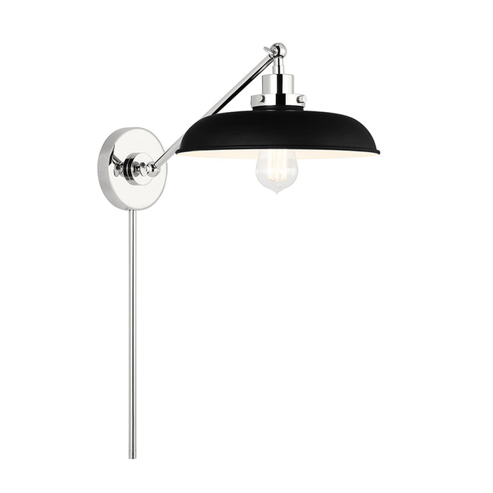 Visual Comfort CW1141 Wellfleet 1-lt 9" Tall Single Arm Wide Task Sconce