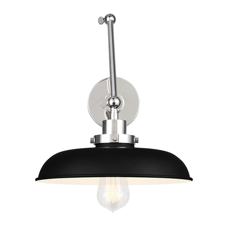 Visual Comfort CW1171 Wellfleet 1-lt 15" Tall Double Arm Wide Task Sconce