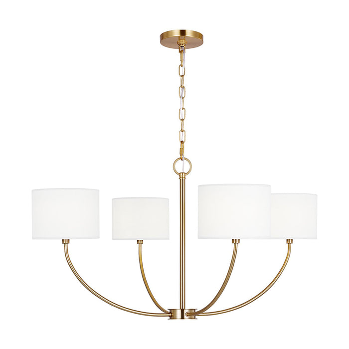 Visual Comfort KSC1034 Sawyer 4-lt 32" LED Chandelier