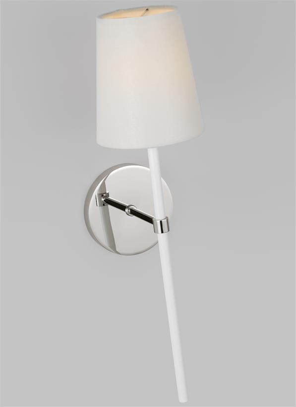Visual Comfort KSW1091 Monroe 1-lt 19" Tall Wall Sconce