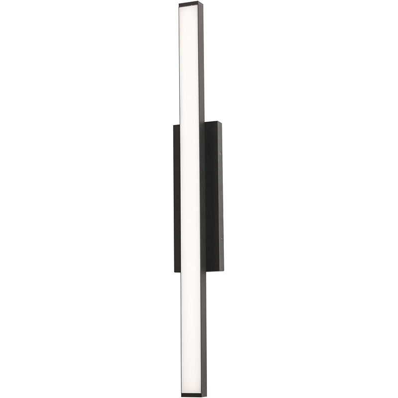 AFX GLEW0536L30UD-BB GLEW Series Gale 1-lt 36" Tall LED Outdoor Sconce, Not Dimmable