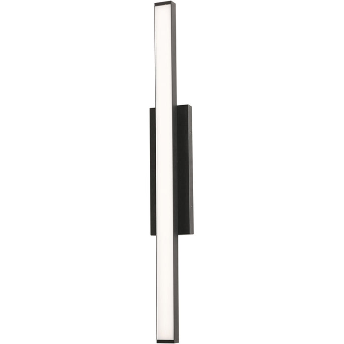 AFX GLEW0536L30UD-BB GLEW Series Gale 1-lt 36" Tall LED Outdoor Sconce, Not Dimmable