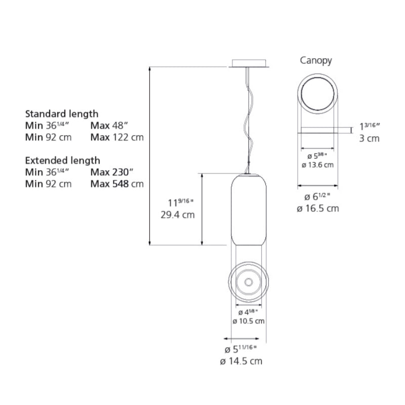 Artemide Gople Mini LED Suspension