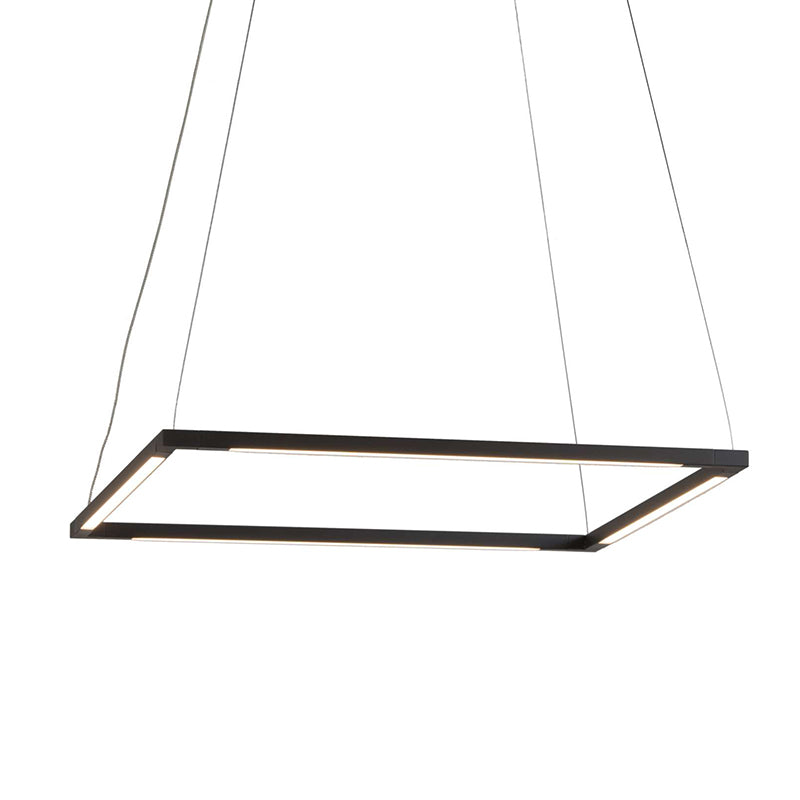 Z-Bar Square LED Pendant by Koncept