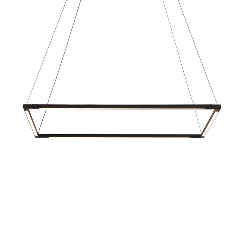 Z-Bar Square LED Pendant by Koncept