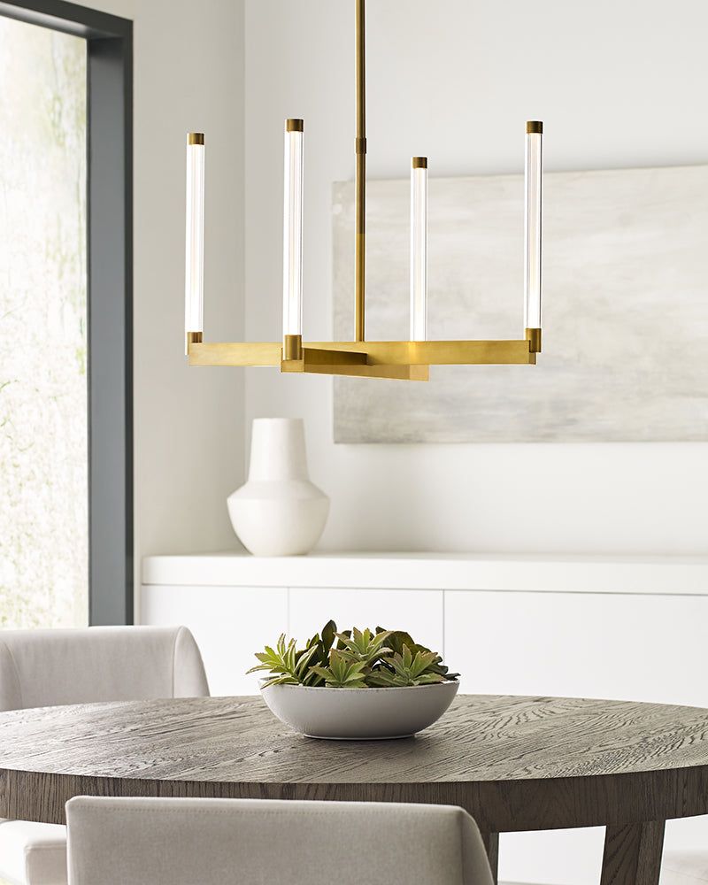 Visual Comfort 700PHB24 Phobos 4-lt 24" LED Chandelier