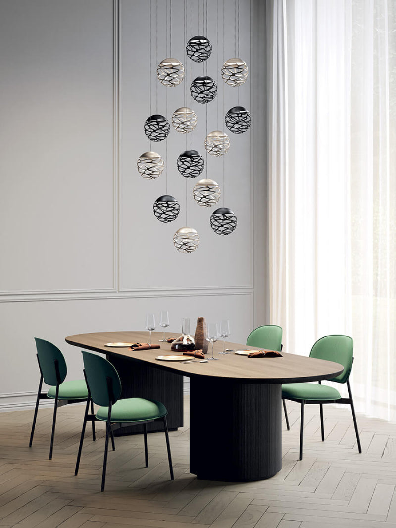 Studio Italia Design 14710 Kelly Cluster 14-lt LED Pendant with Canopy