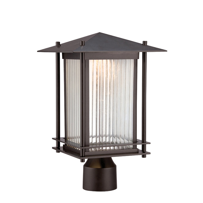 Designers Fountain LED32536 Hadley 1-lt 15" Tall LED Outdoor Post Lantern