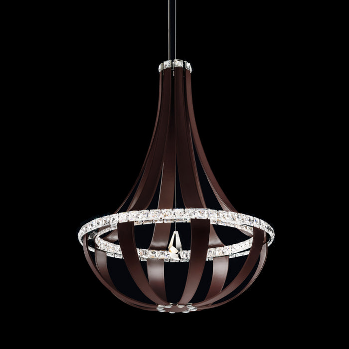 Schonbek SCE120D Crystal Empire 16-lt 27" LED Pendant