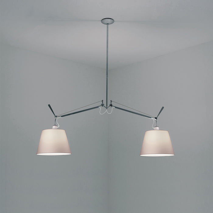 Artemide Tolomeo 10" Double Shade Suspension Light