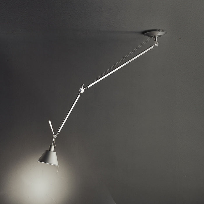 Artemide Tolomeo Off-Center w/ 8" Shade Suspension Light